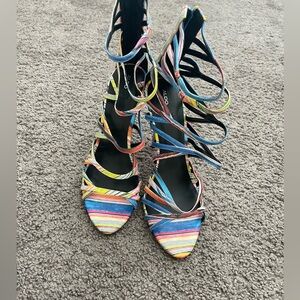 Aldo Colorful Strappy Women's Sandals